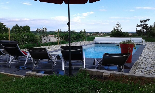 Alberca al aire libre 