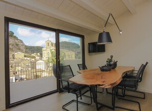 Dining - Platone, Luxury apartment with terrace and panoramic view in Scicli (Scicli)