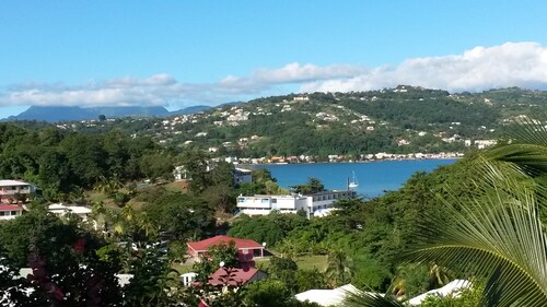 Kay Zanndoli, vue sur la mer, piscine, jacuzzi, jardin
