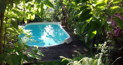 Kay Zanndoli, vue sur la mer, piscine, jacuzzi, jardin