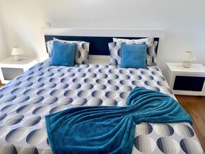 3 quartos, ferros/tábuas de passar roupa, berço de viagem, Wi-Fi