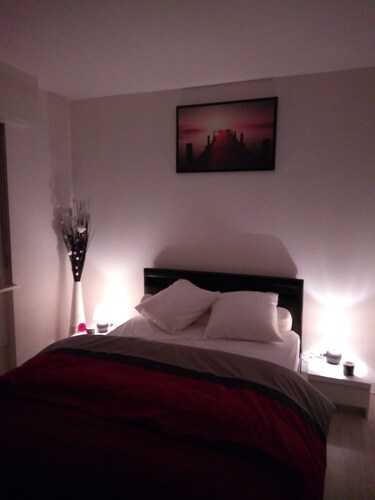 24h / 24h 3 huonetta Drc (6personsonnes) Lähellä Baselin lentokenttää -Mulhouse 