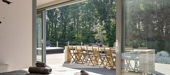 Holiday home René on a large and fully enclosed property with forest and pond