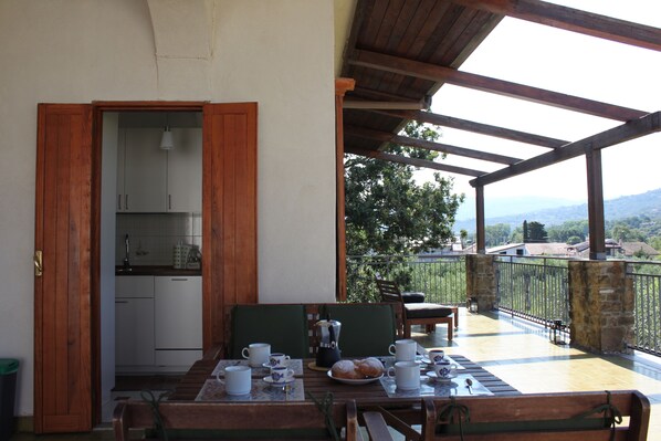 Restauration en plein air