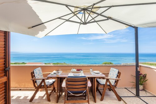 VELAMEIGA Boutique Apartment - Sea Sunset View Terrace and Free Private Parking