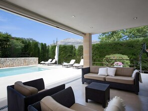 Pool - Can Menut : Fantastic family villa in Pollença. (Pollença)