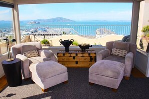 Apartment, Multiple Beds, Ocean View (Ocean View Terrace) | Living area | TV - Ocean View Terrace Apartment (San Francisco)