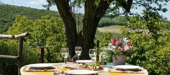 3 bdr Tuscan Villa for Family & Friends in Val d'Orcia, Montepulciano, Pienza