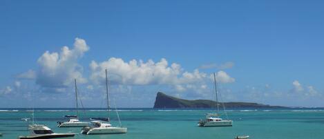 Tæt på stranden, badehåndklæder