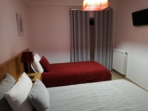 2 bedrooms, desk, soundproofing, iron/ironing board