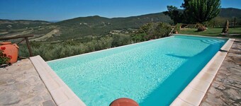 Panoramic villa w/private infinity pool & garden