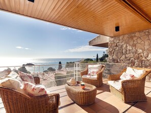 Terrace/patio - SAILOR HOUSE with SEA VIEWS (Tossa de Mar)