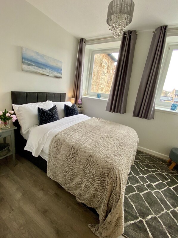 1 bedroom, iron/ironing board, travel crib, free WiFi