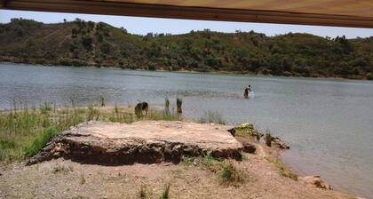 Portuguese Algarvean countryside, relaxing holiday