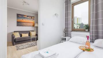 1 Schlafzimmer, WLAN, Bettwäsche