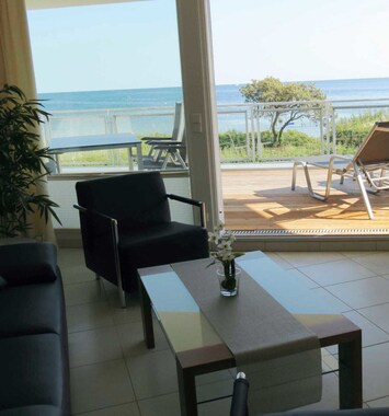 Traumhafter Ausblick aufs Meer.