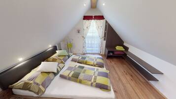 2 Schlafzimmer, Schreibtisch, kostenloses WLAN, Bettwäsche