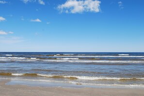Aan het strand