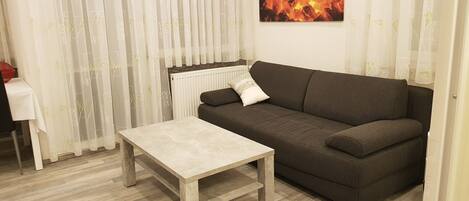 Een smart-tv, een dvd-speler, een muziekbibliotheek en een stereo