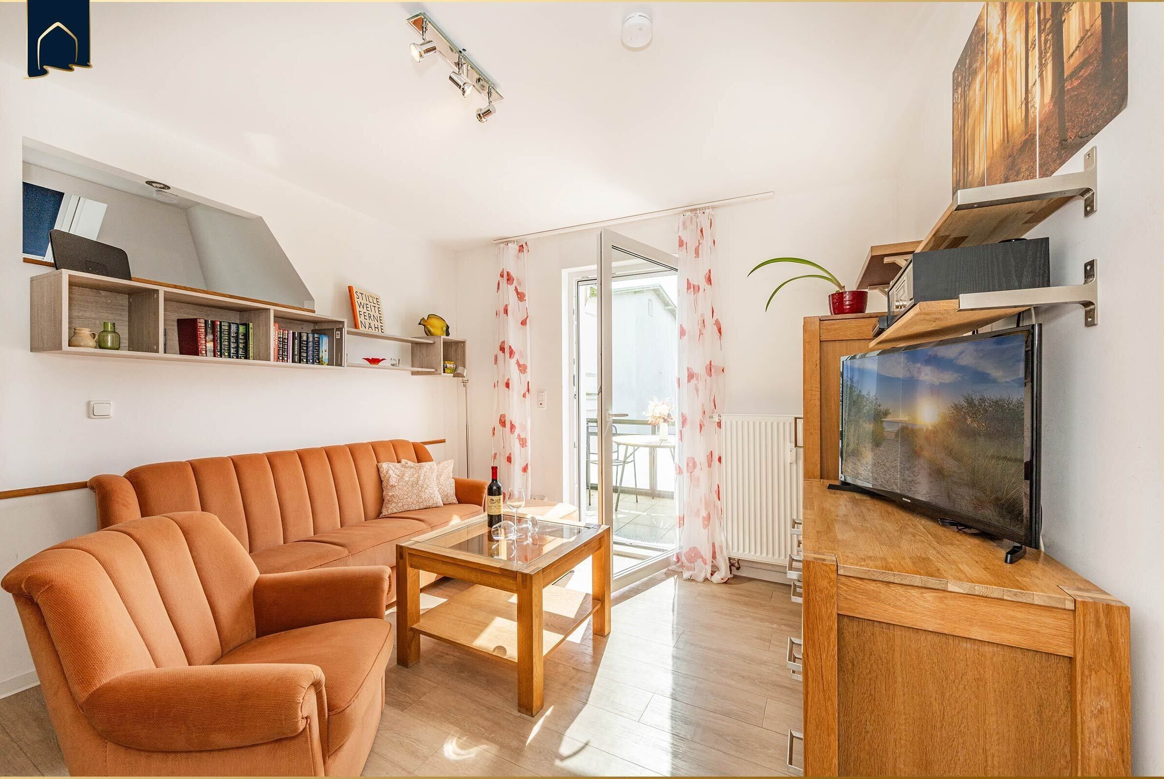 Télévision, lecteur de DVD, livres, médiathèque