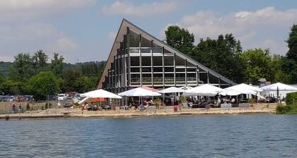 Holiday house at the Hohenfelden reservoir near Erfurt