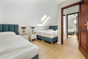 3 chambres, fer et planche Ă repasser, Wi-Fi, literie fournie