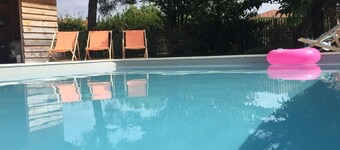 Country house 5 bedrooms + pool 10 minutes from Bordeaux