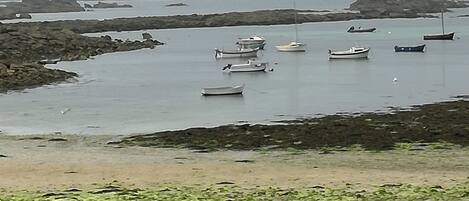 Una spiaggia nelle vicinanze