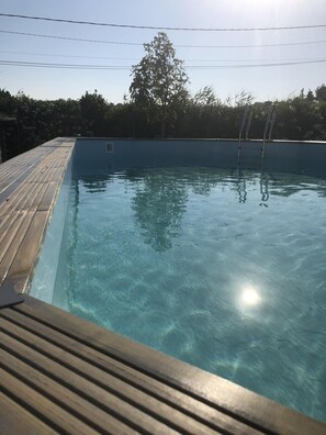 Outdoor pool - Mas de la Garance for 9 people with mini pool (Jonquerettes)