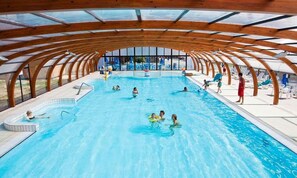 Indoor pool, a heated pool