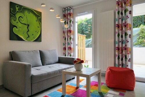 BaskoParadis I Apt Design I Adapted reduced mobility I Bed 160 I Terrace I Patio