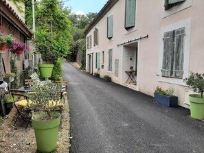 Restauration en plein air