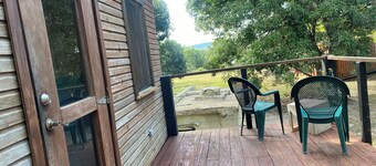 10 Minutes to Spanish Lookout - Tiny Upstairs Pet Friendly Home on 80 Acres. Bus