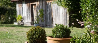 Cottage style with landscaped fenced garden-