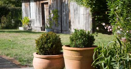 Cottage style with landscaped fenced garden-