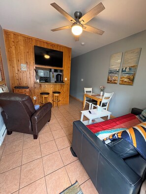 Smart TV, smart speakers