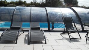 Indoor pool, outdoor pool