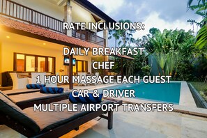 Pool - 7 Bdrm - Seminyak - Last Minute Deal 50%+ OFF!!! FRIENDLY, AMAZING VALUE!! (Seminyak)