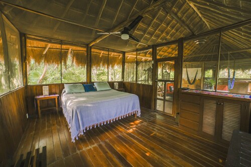 Akumal, Beautiful Palapa in the jungle