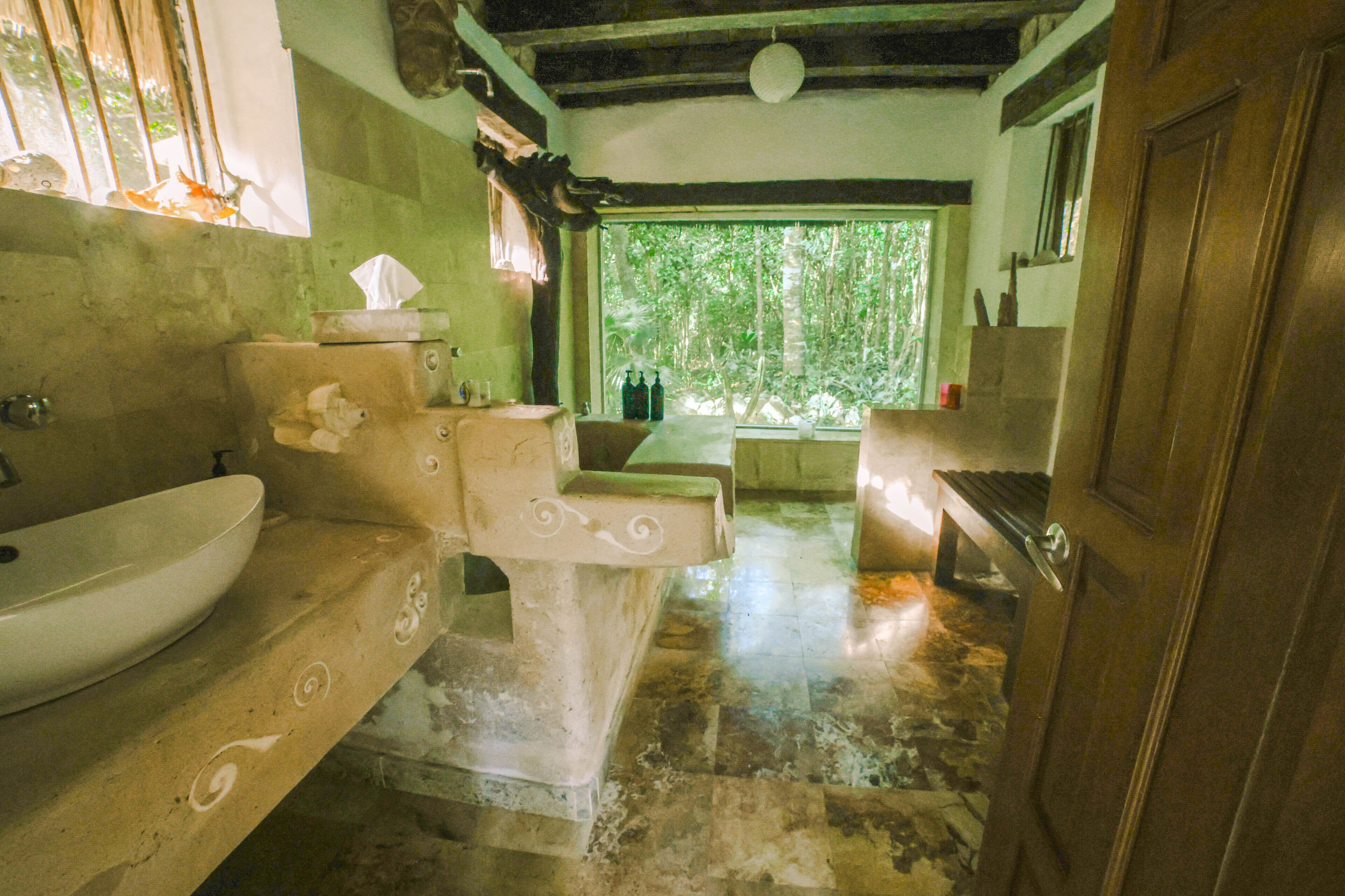 Towels, toilet paper