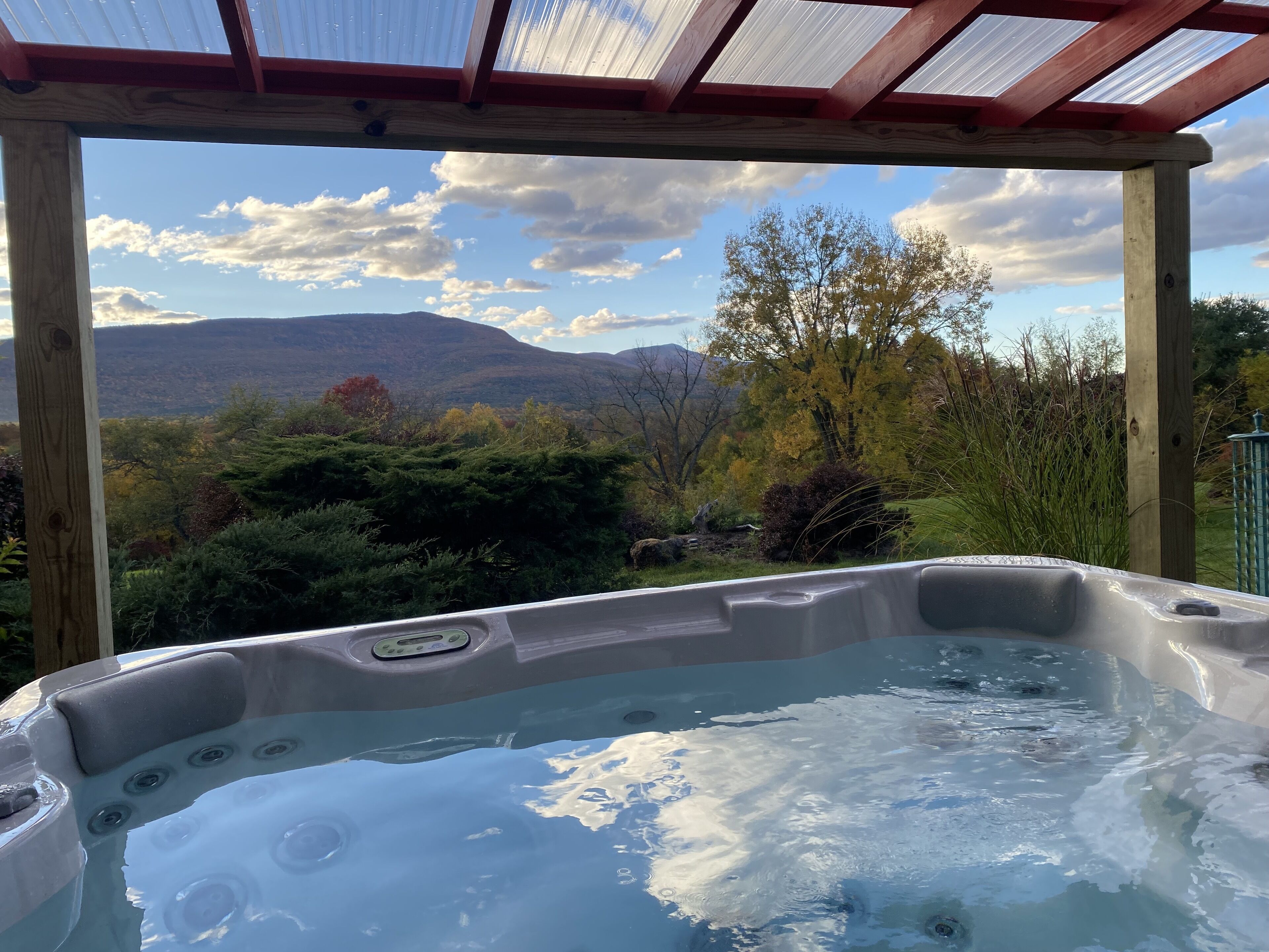 Baignoire à remous extérieure