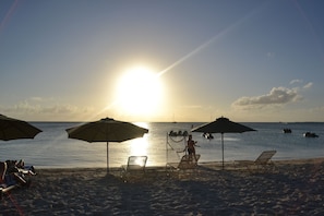 In Strandnähe, Strandtücher
