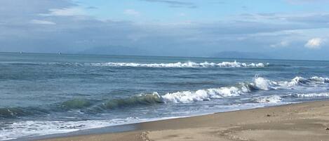 Una spiaggia nelle vicinanze