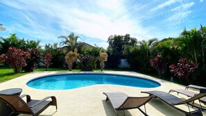 Indoor pool, a heated pool