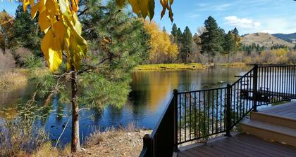 Trout Farm ponds, wildlife corridor on creek and river - a perfect getaway