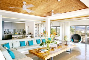 Télévision, lecteur de DVD, table de tennis de table, livres