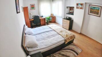 1 sovrum, strykjärn/strykbräda, gratis wi-fi och sängkläder