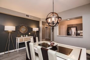 St. Augustine Beach Rentals Dining Area