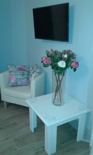 Smart TV, fireplace, books, video library - DOLCE CUORE LUXE APARTMENT FLORENCE CHIANTI AREA (San Donato)