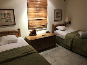 2 chambres, accès à Internet, literie fournie
